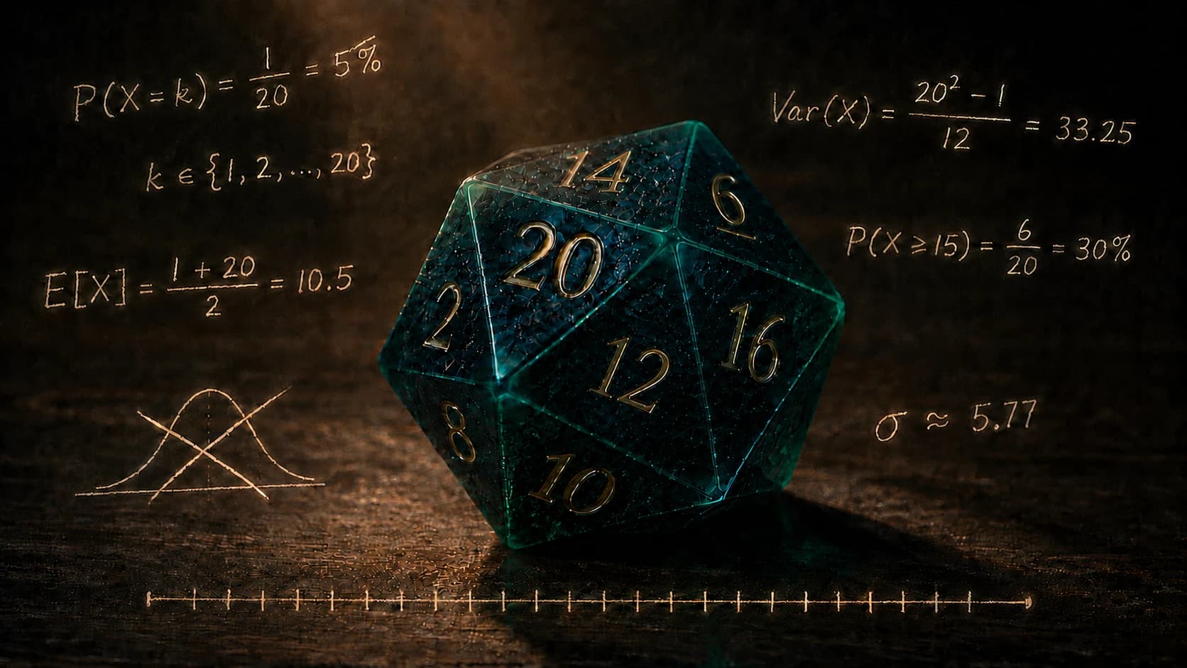 Matemática do RPG, feito por IA