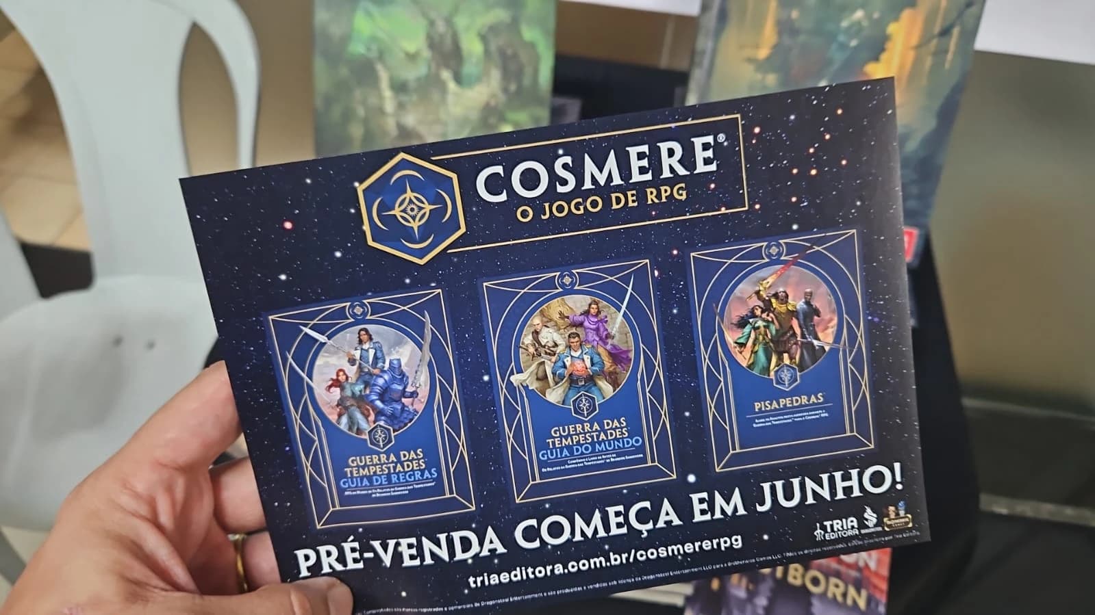 Cosmere RPG no Brasil