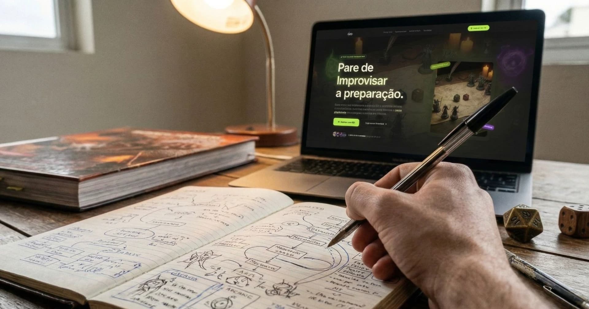 5 formas de ganhar XP como mestre de RPG no fim de semana (sem precisar narrar)