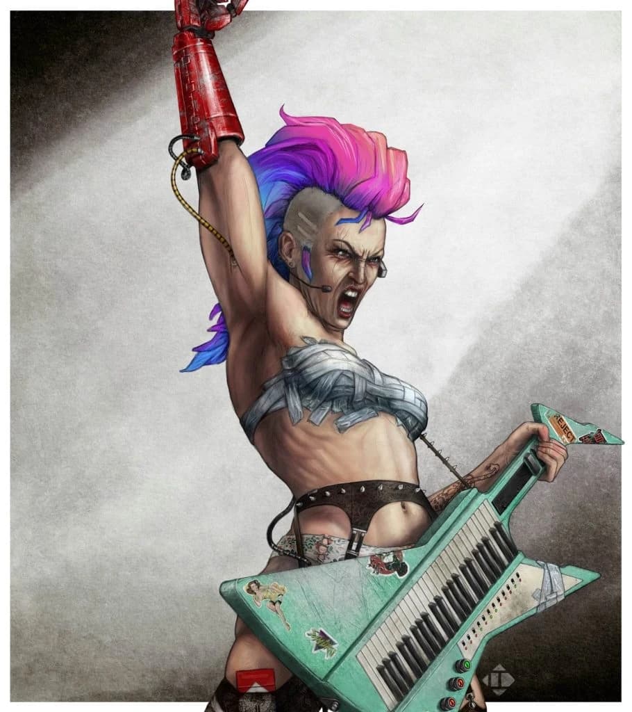 RPG-Cyberpunk-2020-Rocker-Pericia-Atuacao-Nuckturp-Dan-Collins