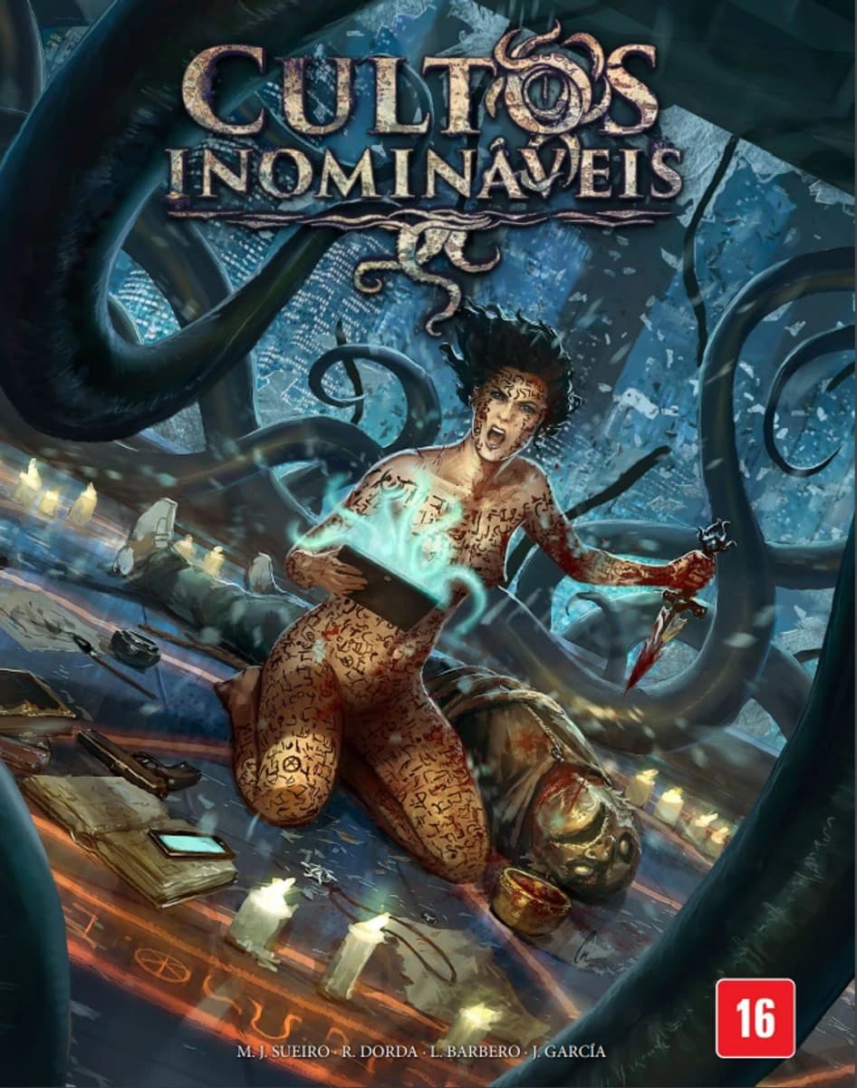 Cultos Inonimáveis - Buró - RPG de Mesa - Cthulhu Mitos - Nuckturp