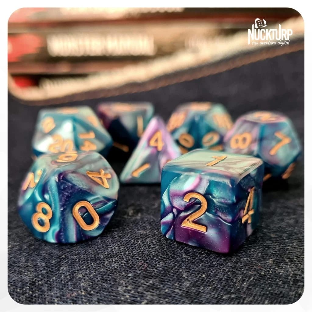 Nuckturp Store - RPG - Dados Mesclados - Mestre de RPG de Mesa