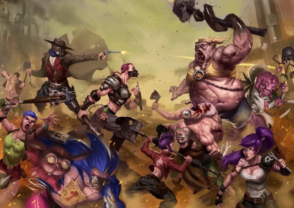 Punkapocalyptic RPG: o RPG Brutal de Sobrevivência