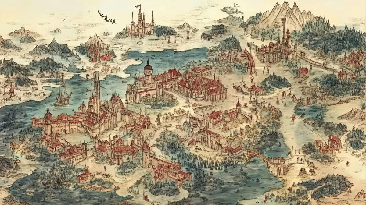 Worldbuilding: Desvendando a Geografia do Seu Mundo
